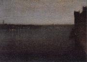 James Mcneill Whistler Nocturne in Grau und Gold, Westminster Bridge Sweden oil painting artist